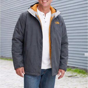 The North Face Gray Gallio Triclimate NF0A2RF2 Jacket Mens M Medium Northface